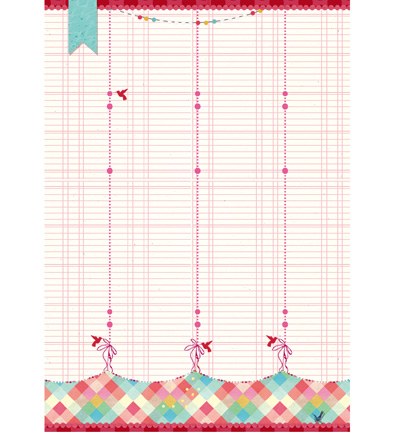 Studio Light Carta A4 Flower Delight 186 - immagine 2