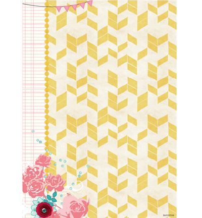 Studio Light Carta A4 Flower Delight 186