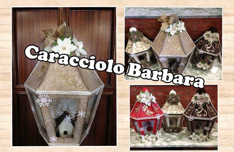 B.Caracciolo Cartamodello "Lanterna Natalizia"