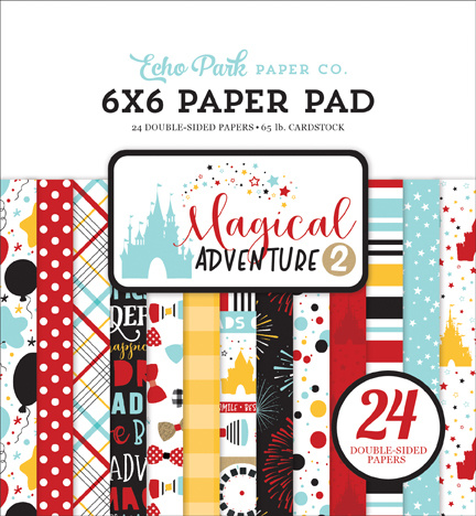 Echo Park "Magical Adventure 2" 6x6 Paper Pad