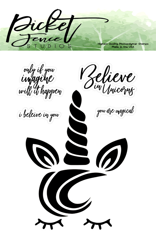 Picket Fence Timbro Magical Unicorn