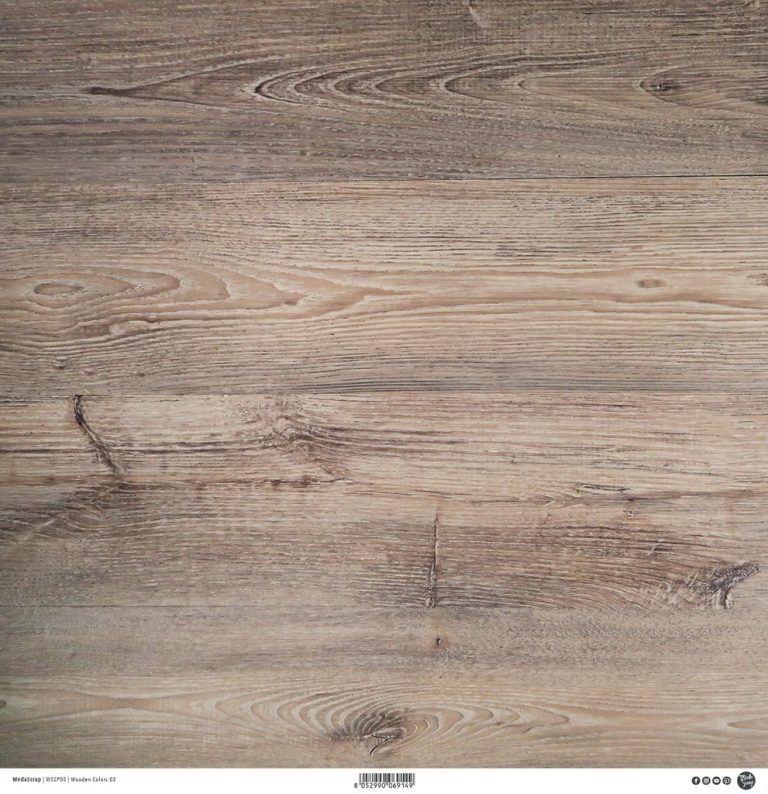 Modascrap Carta 12 x 12" Wooden Colors 03 - immagine 2
