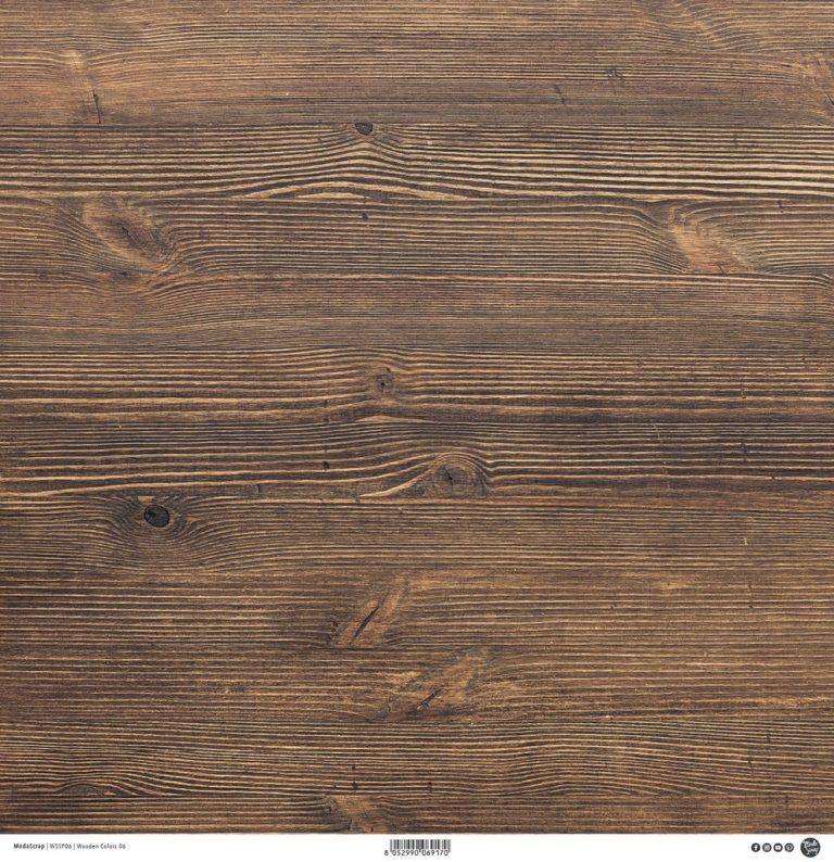Modascrap Carta 12 x 12" Wooden Colors 06 - immagine 2
