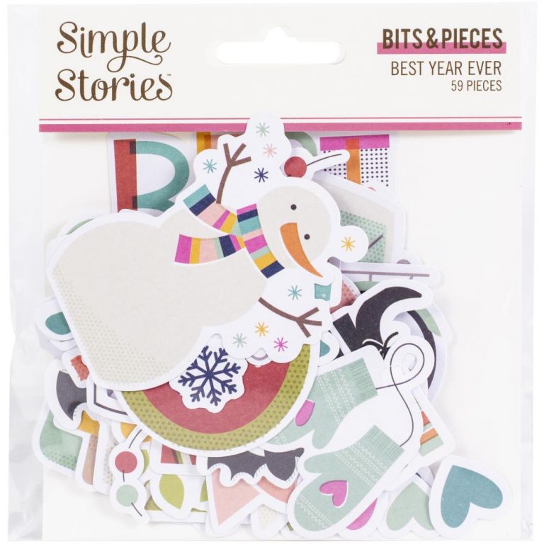 Simple Stories Bits & Pieces Best Year Ever