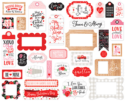 Echo Park Cupid & Co. Frames & Tags - immagine 3