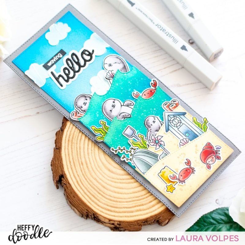 Heffy Doodle Timbro A Little Shellfish - immagine 8