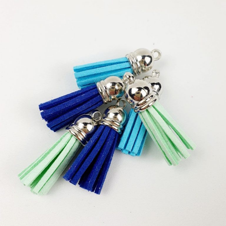 Paper-e Scrap Tassels 6pz Ice - immagine 2