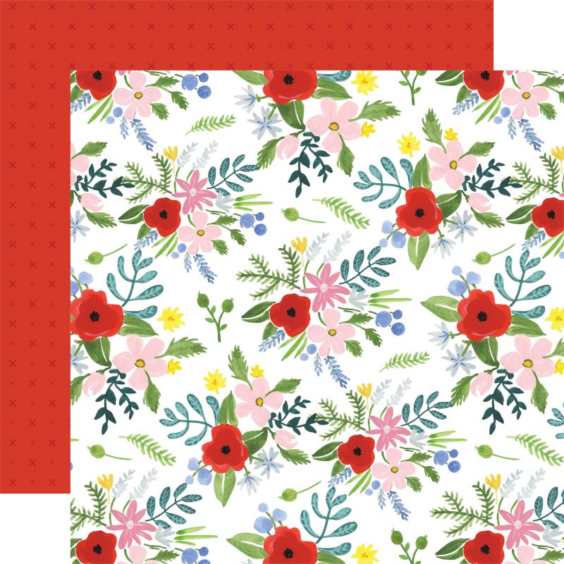 Carta Bella Flora 4 12x12" Paper Pad - immagine 8