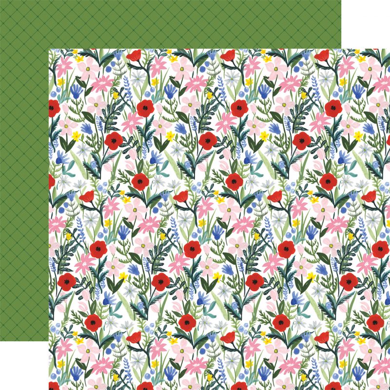 Carta Bella Flora 4 12x12" Paper Pad - immagine 2
