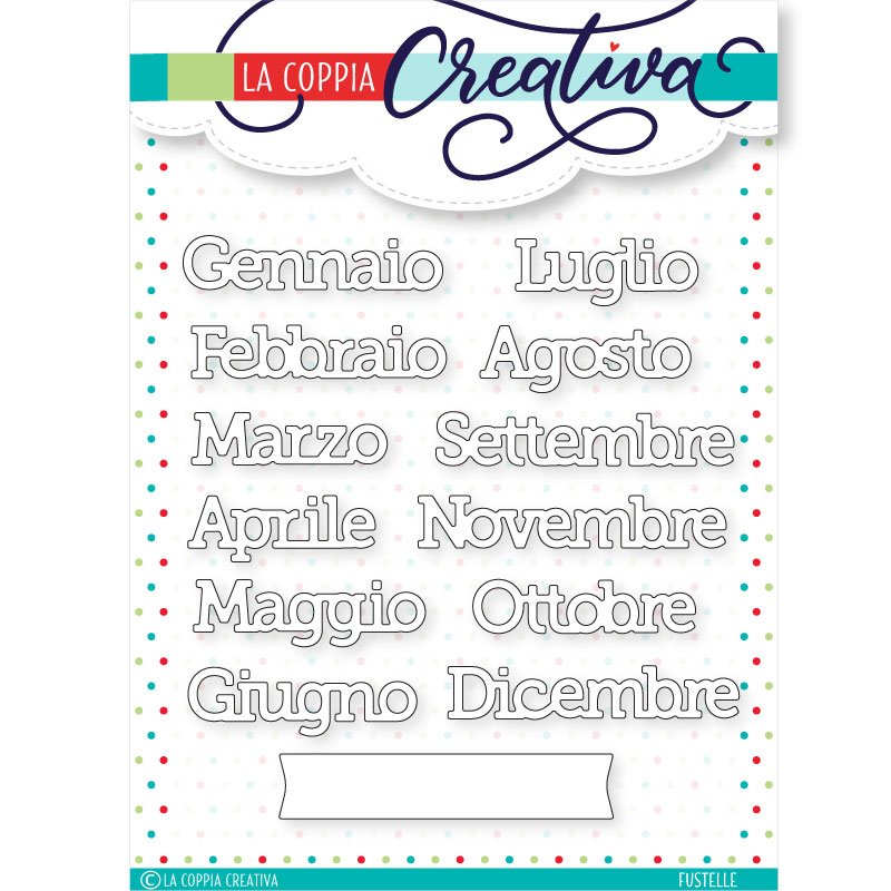 La Coppia Creativa Fustella Mesi