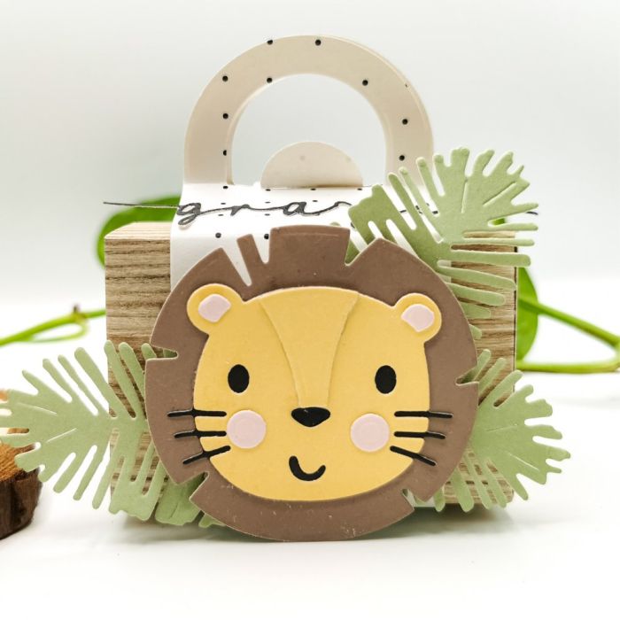 Modascrap Fustella Animal Box Lion & Giraffe Add-on - immagine 2