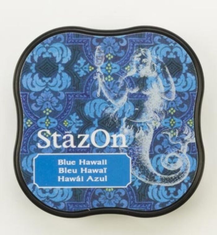 StazOn Midi Inchiostro Permanente Blue Hawaii