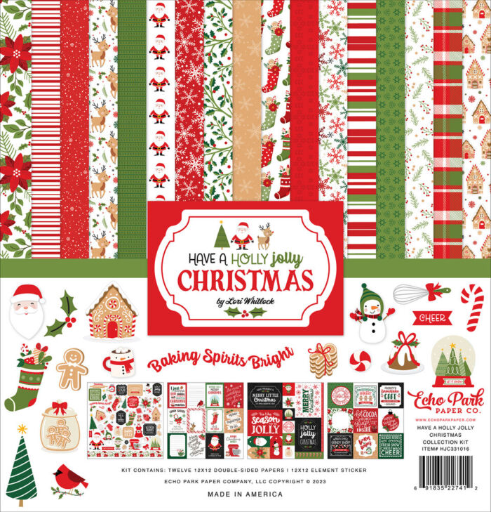 Echo Park Have A Holly Jolly Christmas 12x12" Collection Kit