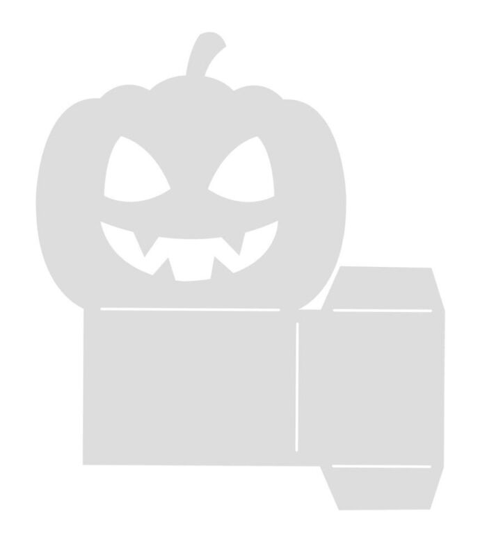 Crafter's Companion All Hallows Eve Stencil Pumpkin Treat Box - immagine 2