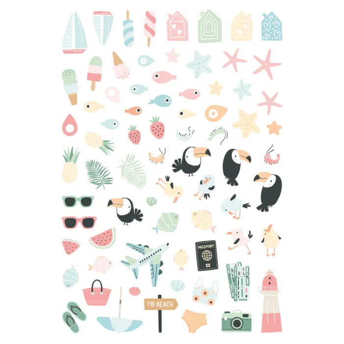Modascrap Die Cut  Tropical Dream
