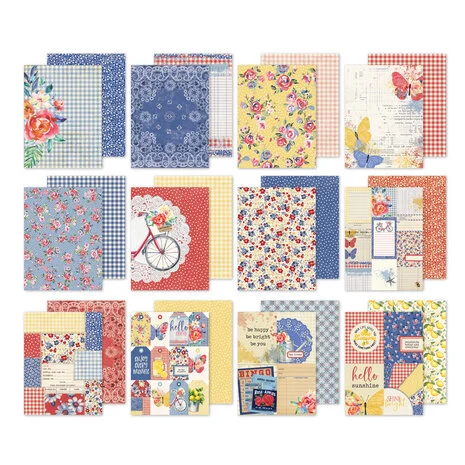 Simple Stories Simple Vintage Linen Market 6x8" Paper Pad - immagine 2