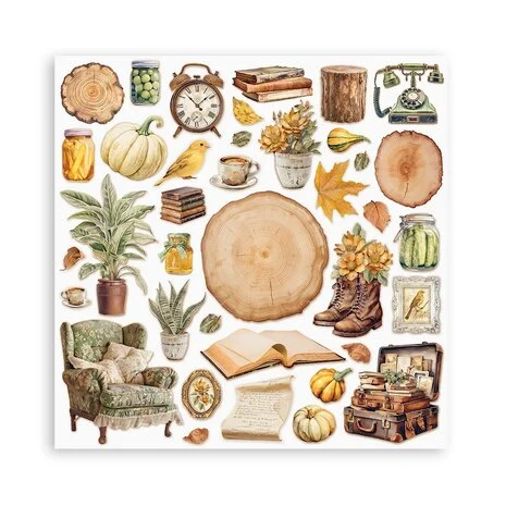 Stamperia Paper Pack 12x12 Golden Harmony - immagine 4